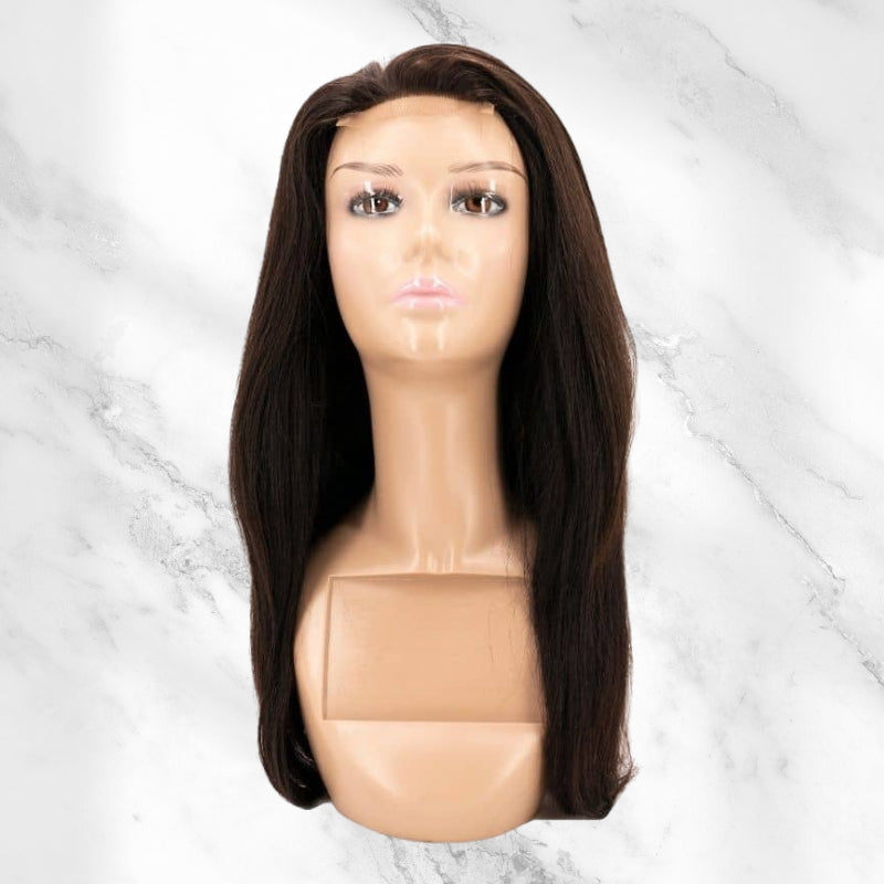 Sandra Straight Closure Wig