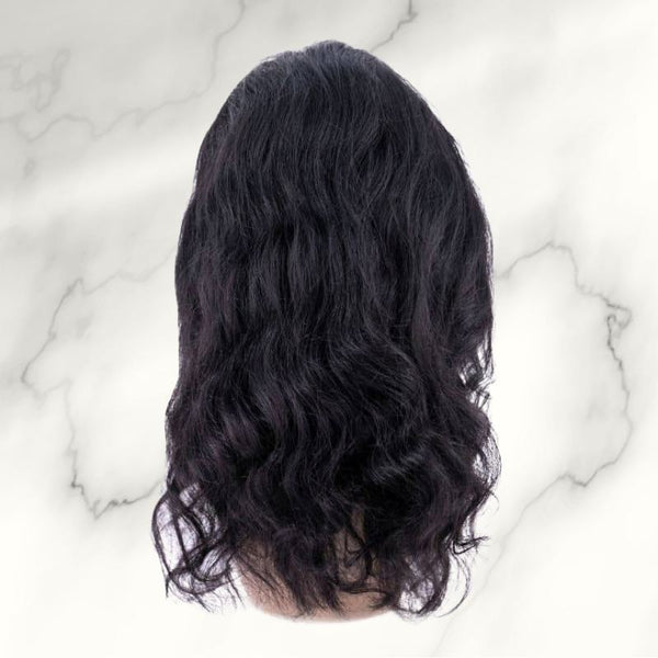 Rebecca Raw Indian Wavy Transparent Lace Front Wig