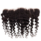 Brazilian Deep Wave Standard and Transparent Lace Frontal Options