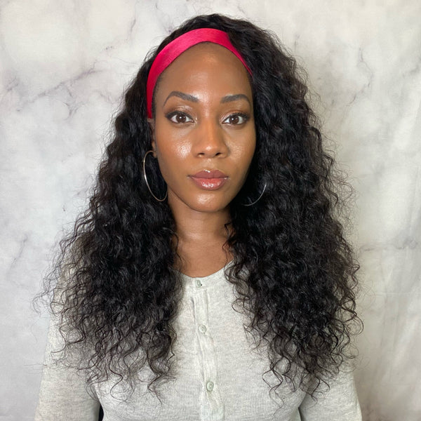 Danielle Deep Wave Headband Wig