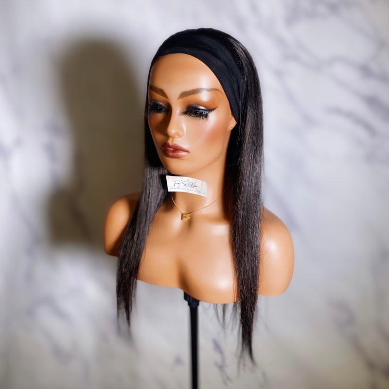 Samantha Sleek Straight Headband Wig