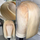 Bella Blonde Sleek Straight Bob Wig