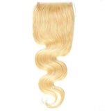 Russian Blonde Body Wave 4x4 Closure